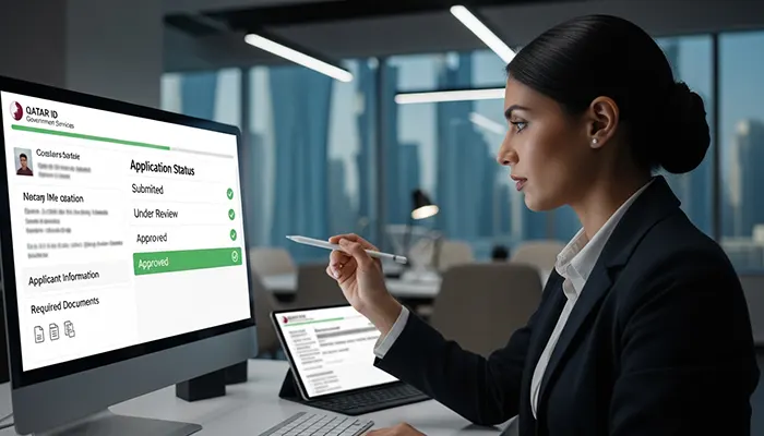 Qatar ID Application Status Tracking
