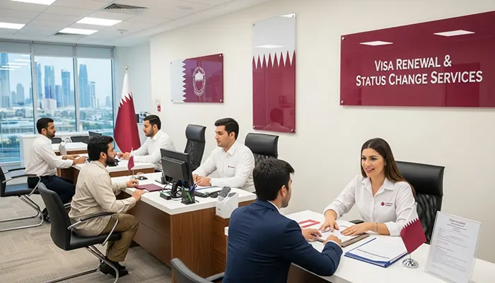 Visa Renewal Status Change Services